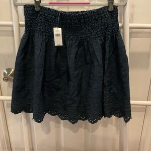 GAP Dark Blue Mini Skirt NWT 565
